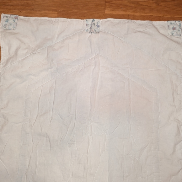 Vintage Classic Pooh Winnie the Pooh butterfly Baby Crib Blanket Quilt Quilted - Picture 15 of 16